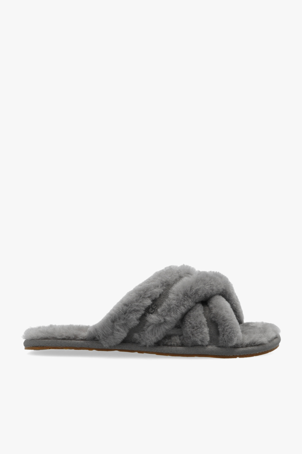 Uggs clearance furry slides